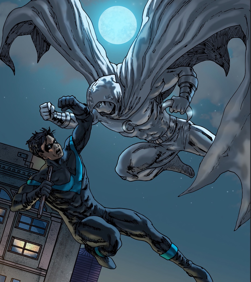 Nightwing vs. Moon Knight | Worlds Coolest Nerd